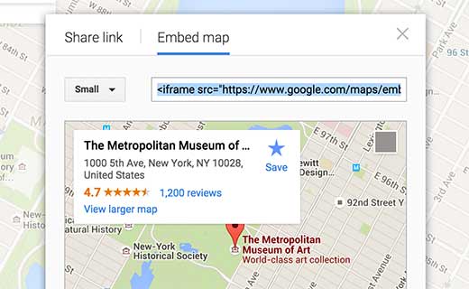 افزودن نقشه گوگل در وردپرس