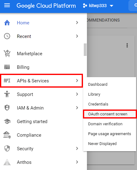 api google services kitwp